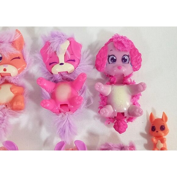 Little Live Scruff Surprise Vet Rescue Figures ONLY lot of 9 Cat Dog Llama - Picture 3 of 8